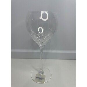 new with tags Wedgwood Knightsbridge Platinum Wine Glass 8.25" tall